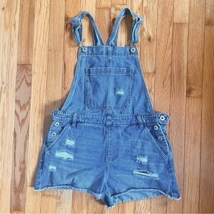 Celebrity Pink Youth Blue Denim Overalls